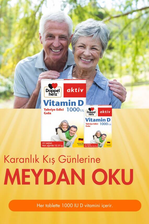 Doppelherz Vitamin D 1000 IU 45 Tablet - 3