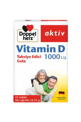 Doppelherz Vitamin D 1000 IU 45 Tablet - 5