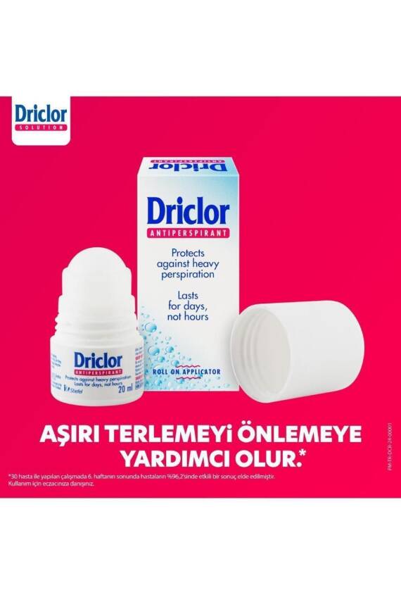 Driclor Anti Perspirant Roll On 20 ml X 2 Adet - 6