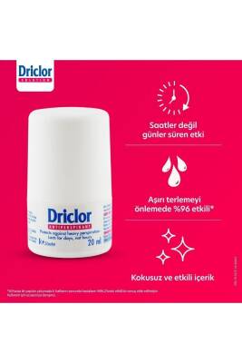Driclor Aşırı Terleme Önleyici Antiperspirant Roll-on 20ml - 4