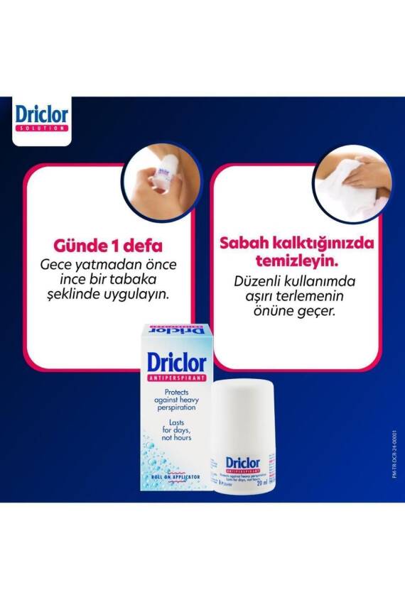 Driclor Aşırı Terleme Önleyici Antiperspirant Roll-on 20ml - 7