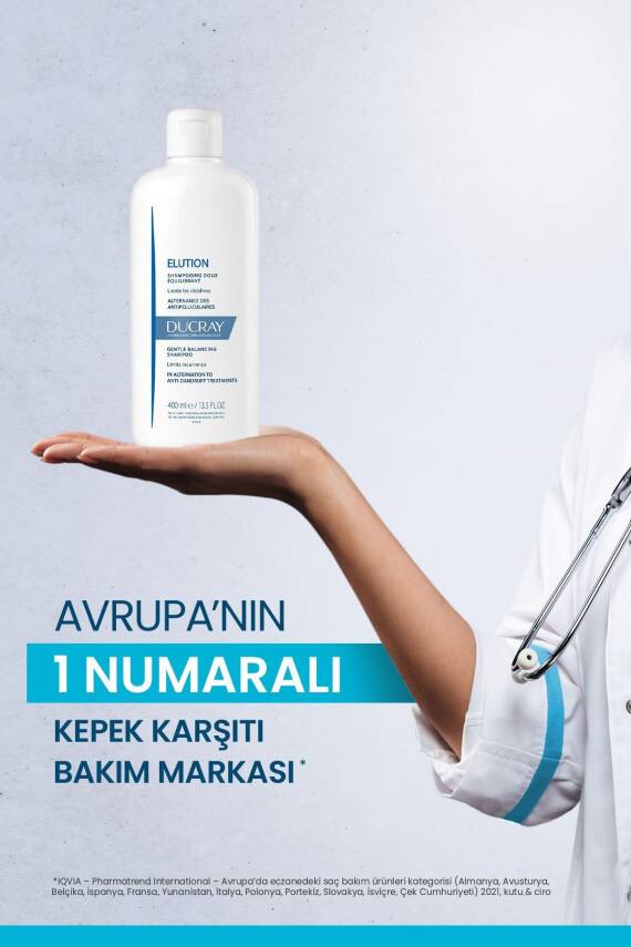 Ducray Elution Gentle Balancing Shampoo 400 ml - 5