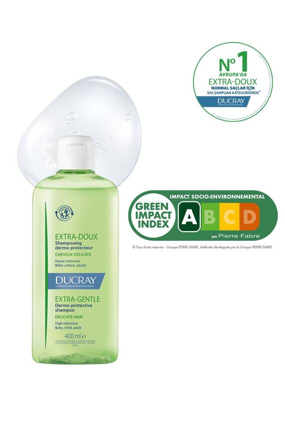 Ducray Extra Doux Şampuan Sık Kullanım 400ml - 7