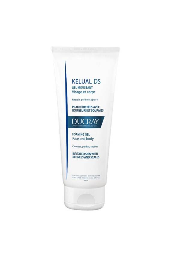 Ducray Kelual Ds Foaming Gel Yüz Ve Vücut Temizleme Jeli 200ml - 1