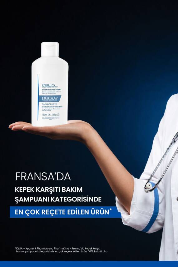 Ducray Kelual DS Şampuan İnatçı ve Şiddetli Kepek Karşıtı Şampuan 100ml - 6