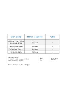 Dynavit Collagen Quatro 30 Saşe - Hidrolize Peptit Tip 2 Tavuk Kolajeni, MSM, Glukozamin Sülfati - 2