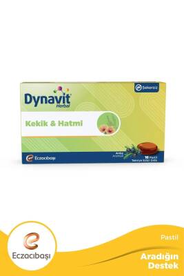 Dynavit Herbal Kekik Ve Hatmi 16 Pastil - Dynavit