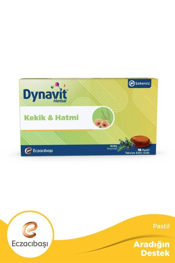 Dynavit Herbal Kekik Ve Hatmi 16 Pastil - 1