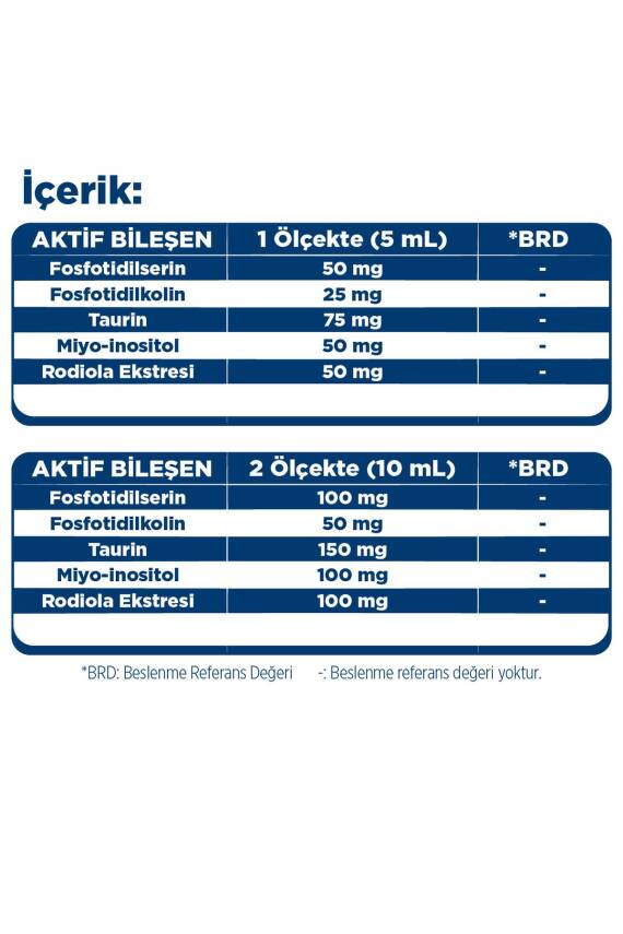 Dynavit Kids Fosfokid Şurup 150 mL - Fosfotidilserin, Fosfotidilkolin, Taurin, Rodiola Ekstresi - 3