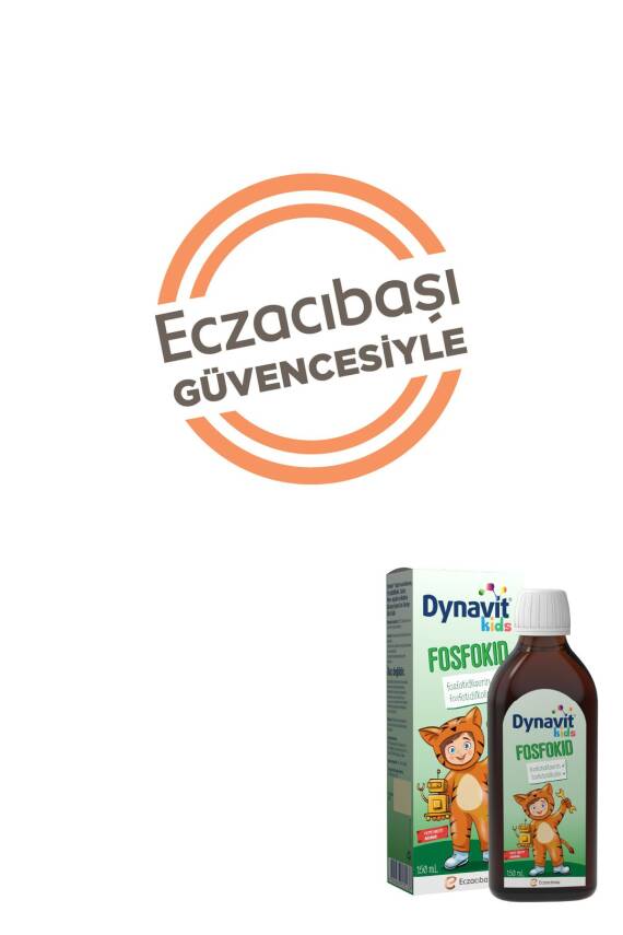 Dynavit Kids Fosfokid Şurup 150 mL - Fosfotidilserin, Fosfotidilkolin, Taurin, Rodiola Ekstresi - 5