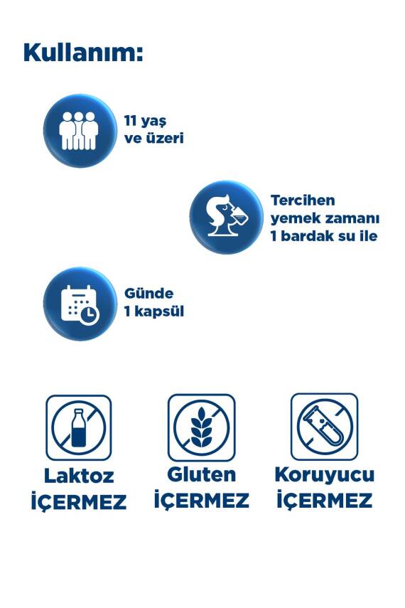 Dynavit Multi-Daily 30 Kapsül - 2'li Avantaj Paketi - Koenzim Q10, Rhodiola, Multivitamin ve Multimineral - 5