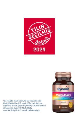 Dynavit Multi-Daily 30 Kapsül - 2'li Avantaj Paketi - Koenzim Q10, Rhodiola, Multivitamin ve Multimineral - 6