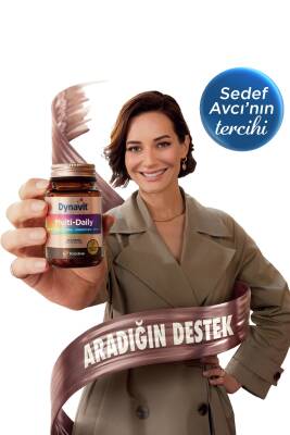 Dynavit Multi-Daily 30 Kapsül - 2'li Avantaj Paketi - Koenzim Q10, Rhodiola, Multivitamin ve Multimineral - 9