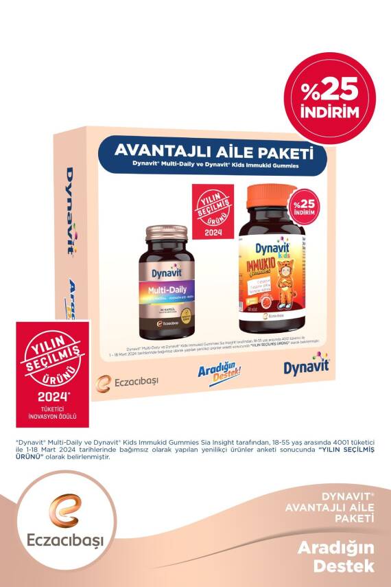 Dynavit Multi Daily & Immukid Gummies Avantajlı Paket - 1