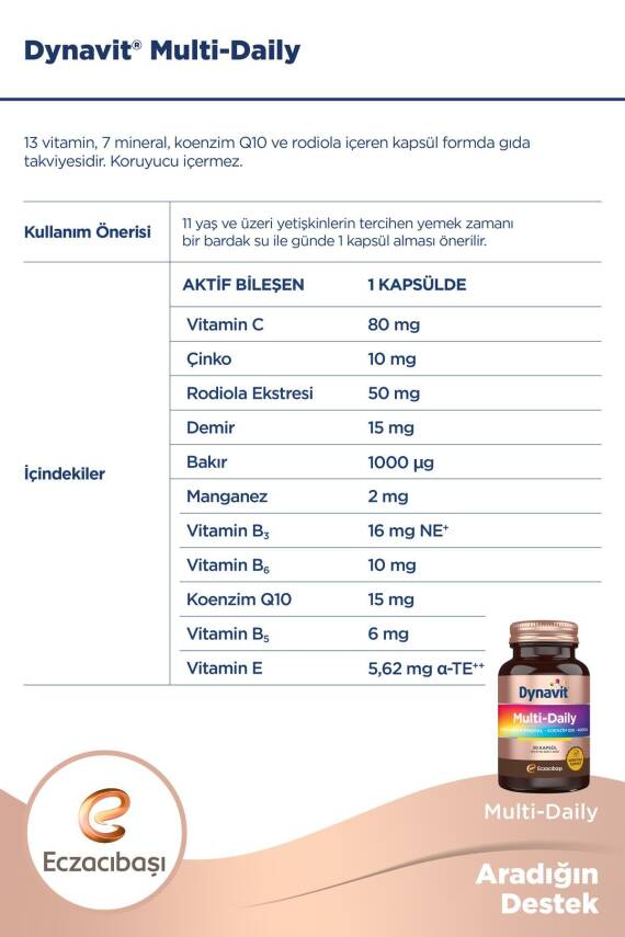 Dynavit Multi Daily & Immukid Gummies Avantajlı Paket - 2