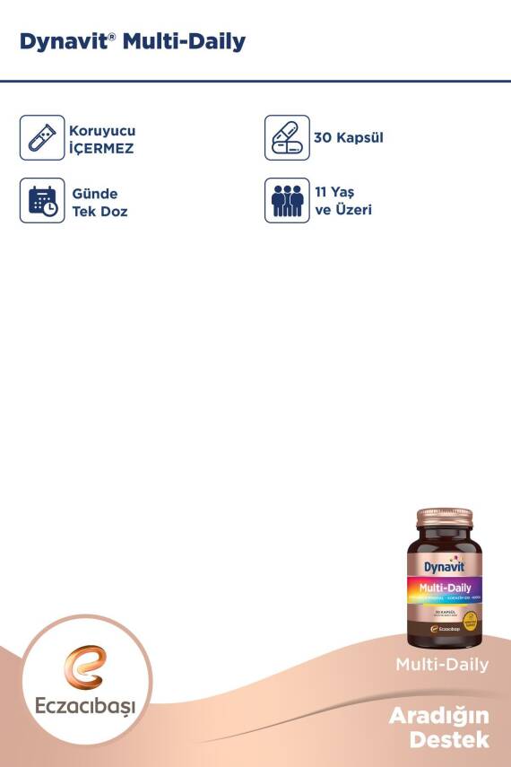 Dynavit Multi Daily & Immukid Gummies Avantajlı Paket - 4