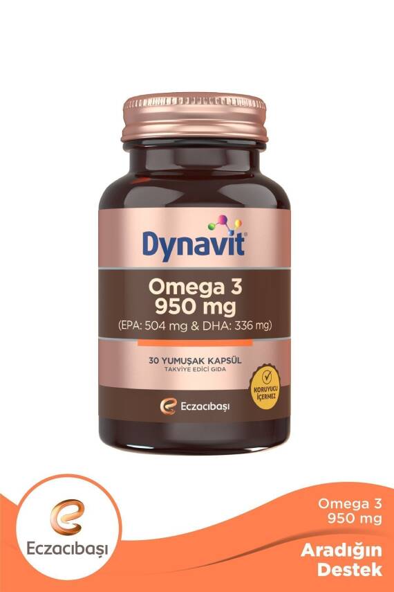 Dynavit Omega 3 950 Mg 30 Soft Kapsül - 1