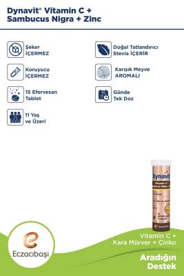 Dynavit Sambucus Nigra & Herbal Kekik & Hatmi Avantajlı Paket - 3