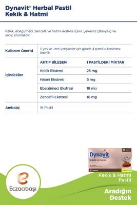 Dynavit Sambucus Nigra & Herbal Kekik & Hatmi Avantajlı Paket - 4