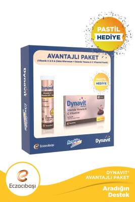 Dynavit Vitamin C & D & Çinko & Herbal İzlanda Yosunu Avantajlı Paket - 1