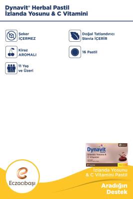Dynavit Vitamin C & D & Çinko & Herbal İzlanda Yosunu Avantajlı Paket - 5