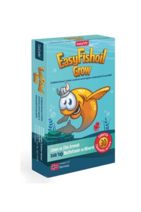 EasyFishoil Grow 30 Jel Tablet - 1