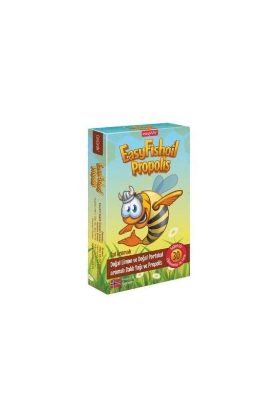 Easyfishoil Propolis Omega 3 Bal Aromalı 30 Jel Tablet - 1