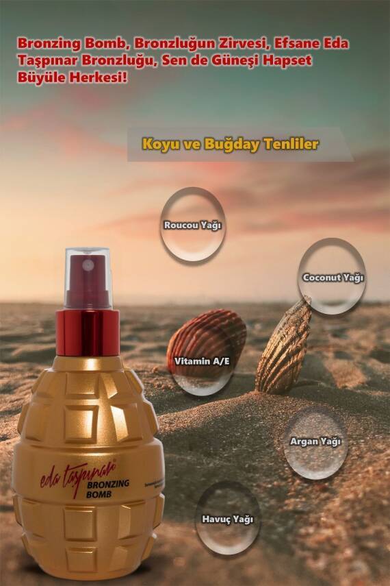 Eda Taşpınar Bronzing Bomb 200 ml - 4