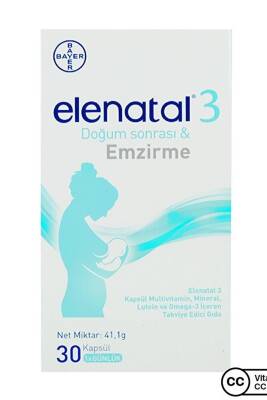 Elenatal 3 30 Kapsül - 2