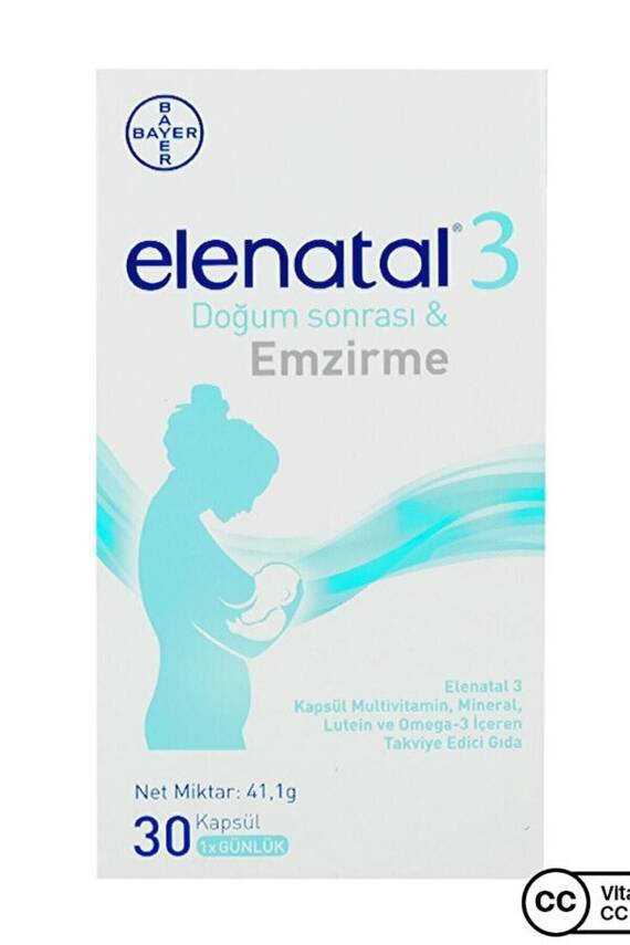 Elenatal 3 30 Kapsül - 2