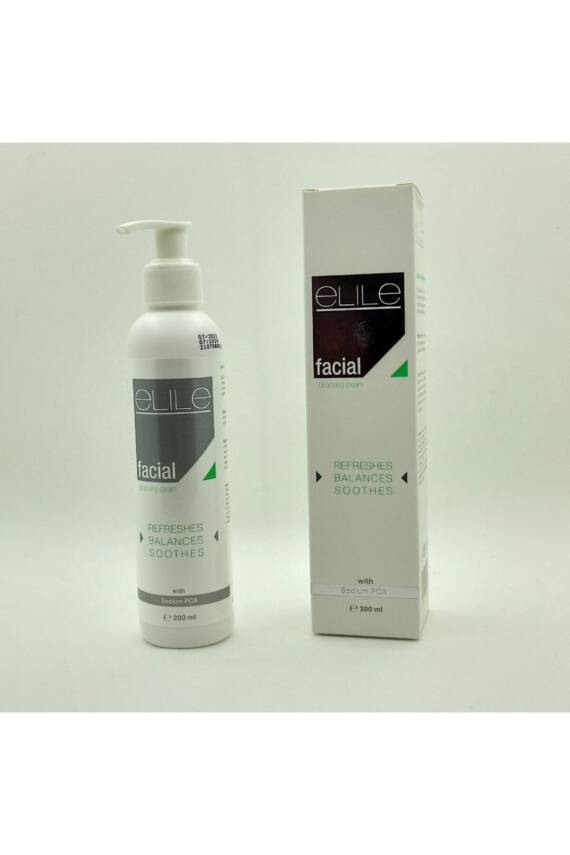 Elile Facial Cleansing Cream - Kuru Ve Karma Ciltler Için Formüle Edilmiş Yüz Temizleme Kremi 200 Ml - 4
