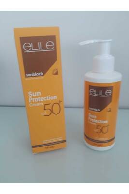 Elile Sunblock Sun Protection Cream - Shea Butter Ve Hyaluronic Acid Içeren Güneş Koruma Kremi 150 Ml - Elile