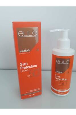 Elile Sunblock Sun Protection Lotion - Shea Butter Ve Hyaluronic Acid Içeren Güneş Koruma Losyonu 150 ml - Elile