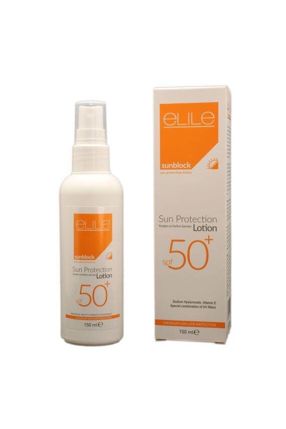 Elile Sunblock Sun Protection Lotion - Shea Butter Ve Hyaluronic Acid Içeren Güneş Koruma Losyonu 150 ml - 4