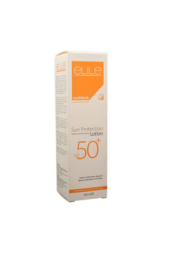 Elile Sunblock Sun Protection Lotion - Shea Butter Ve Hyaluronic Acid Içeren Güneş Koruma Losyonu 150 ml - 5