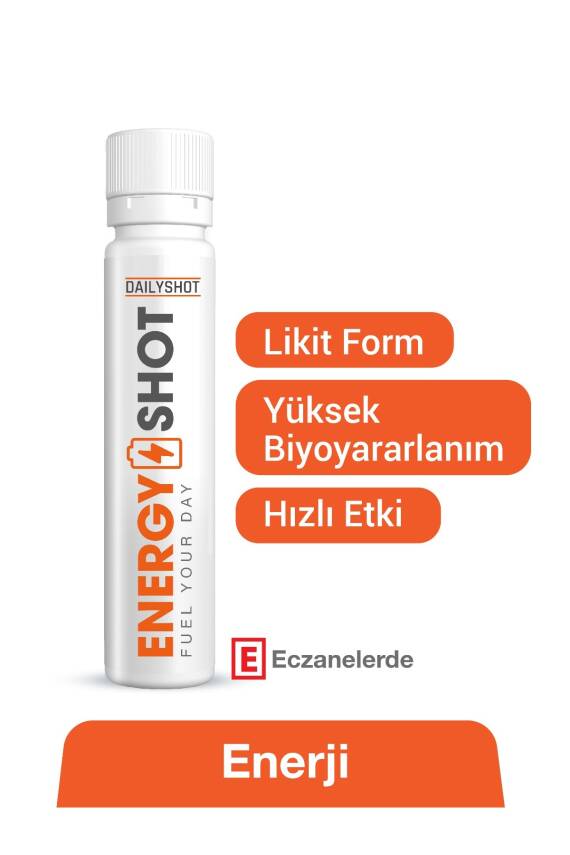 Energyshot Anında Enerji Desteği, 3 Ginseng Comlex, Guarana, Energy Shot 2'li - 2