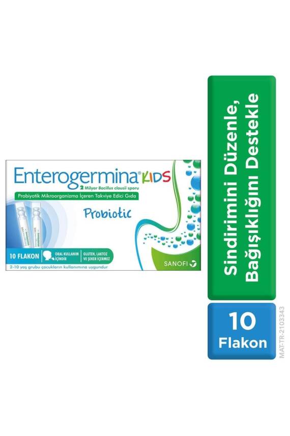 Enterogermina Kids 10 Flakon Probiyotik - 1