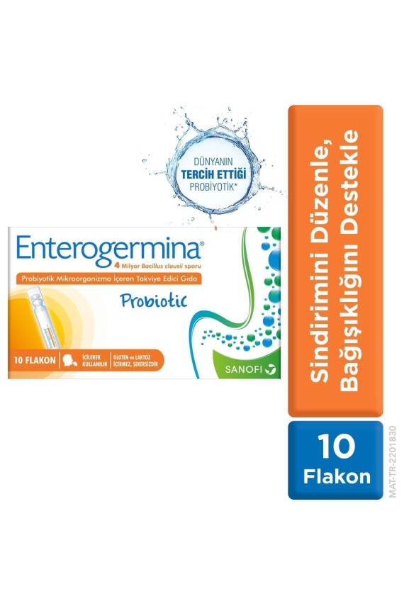 Enterogermina Yetişkin Probiyotik 10 Flakon - 1