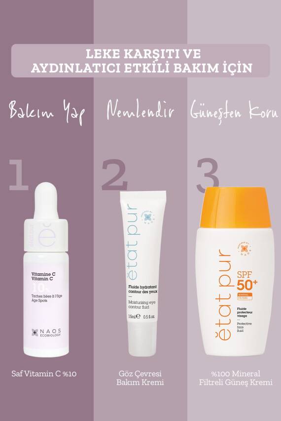 Etat Pur Pure Active Saf Vitamin C %10 Koyu Leke Aydınlatıcı Saf Konsantre Bakım Serumu 15 ml - 5