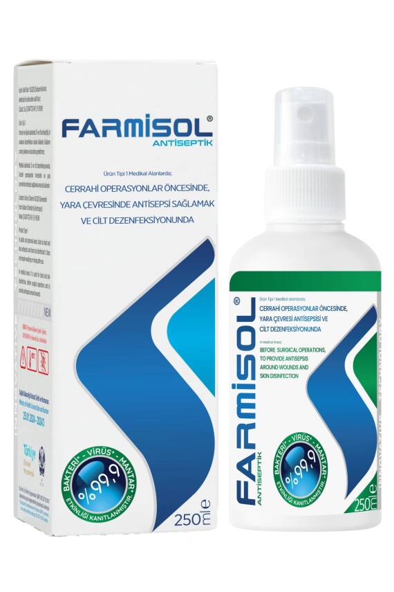Farmisol Antiseptik 250 ml - Dezenfektan - 1