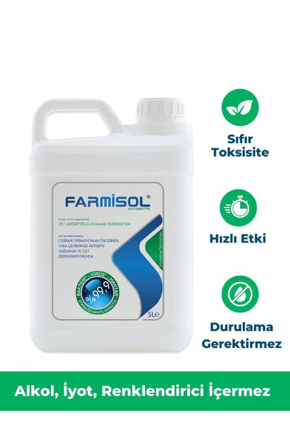 Farmisol Antiseptik 5 Litre - Dezenfektan - 1