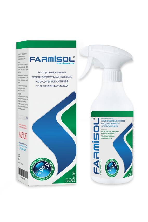 Farmisol Antiseptik 500 ml - Dezenfektan - 1
