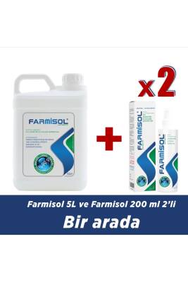 Farmisol Antiseptik 5L + 200 ml 2'li - Farmisol