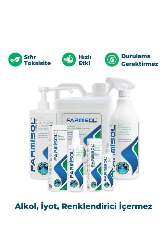 Farmisol Kişisel Kullanım Antiseptiği 5'li Set - 1
