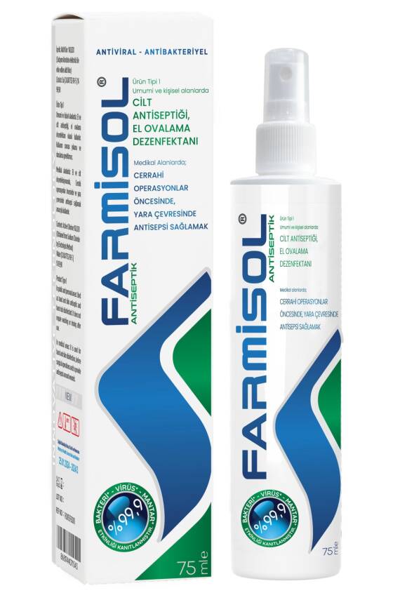 Farmisol Kişisel Kullanım Antiseptiği 75 ml - 1