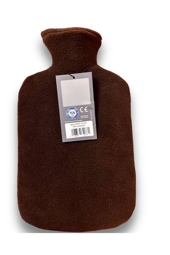 Fashy Kahve Polar Kılıflı Sıcak Su Torbası Termofor 2lt - 2