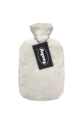 Fashy Peluş Kılıflı Sıcak Su Torbası - Beyaz - 4