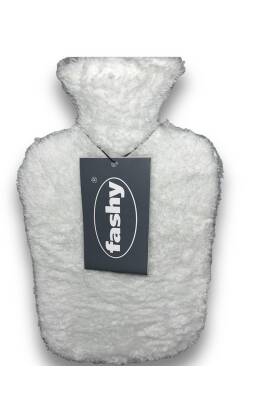 Fashy Peluş Kılıflı Sıcak Su Torbası - Beyaz - 3