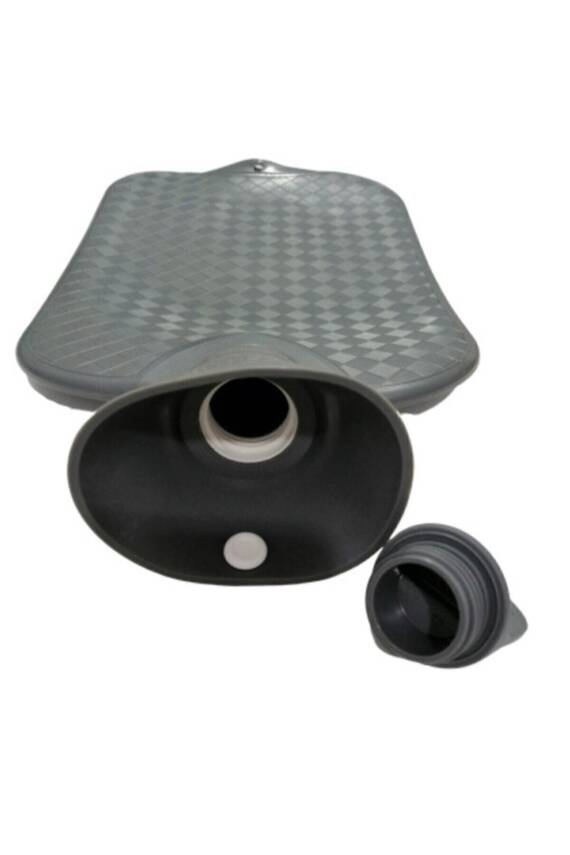 Fashy Sıcaksu Torbası Düz Gri Termofor - 3