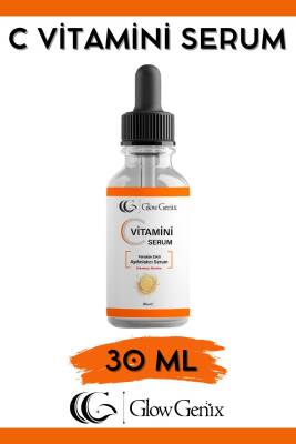 Glow Genix C Vitamini | Parlaklık, Canlılık Ve Aydınlık Etkili Cilt Serumu | 30 ml - 2